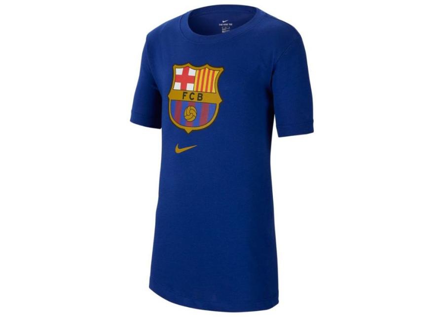Laste jalgpallisärk Nike FC Barcelona B NK Tee Evergreen Crest Jr CD3199 455 suurendatud