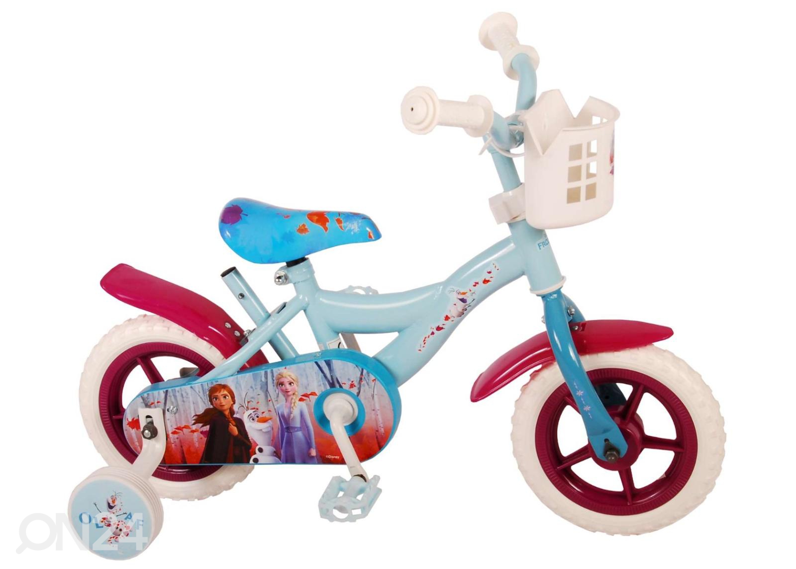 Laste jalgratas 10 tolli Disney Frozen 2 suurendatud