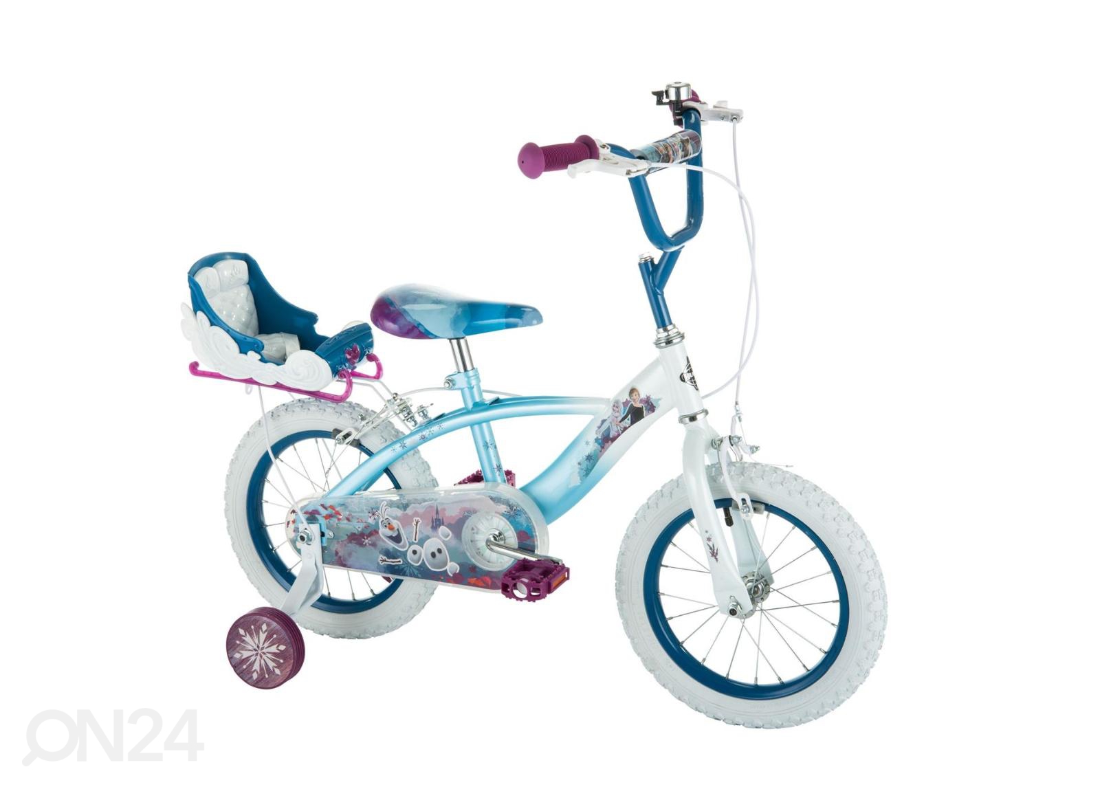 Laste jalgratas 14 tolli Huffy Frozen suurendatud