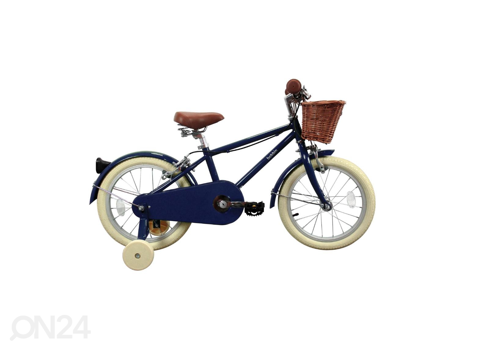 Laste jalgratas 16 tolli Bobbin Moonbug Blueberry sinine suurendatud