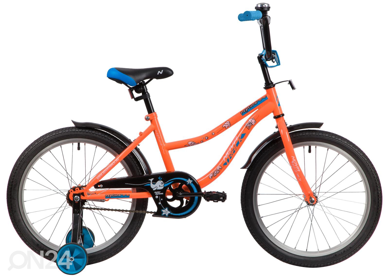 Laste jalgratas 20" Neptune Novatrack oranž suurendatud