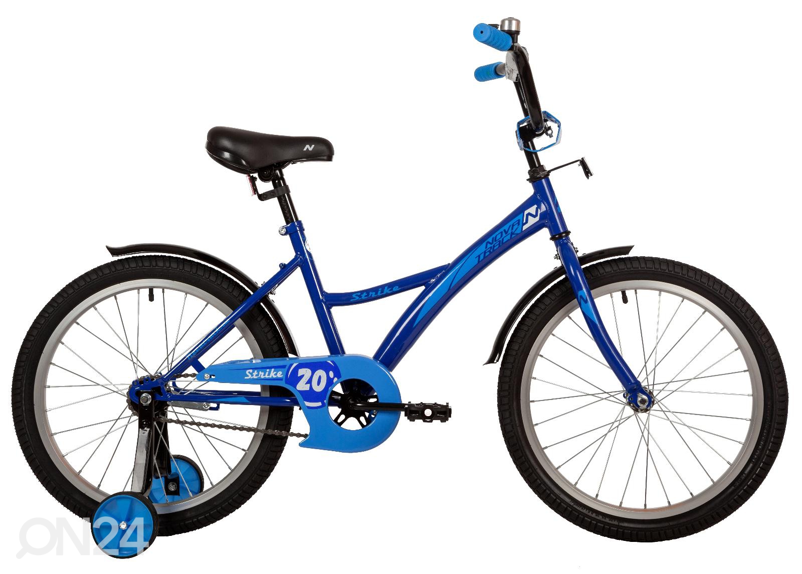 Laste jalgratas 20" STRIKE Novatrack sinine suurendatud