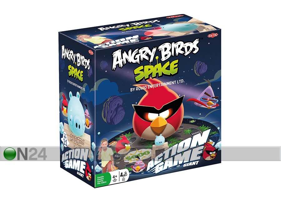 Lauamäng Angry Birds Kosmos suurendatud