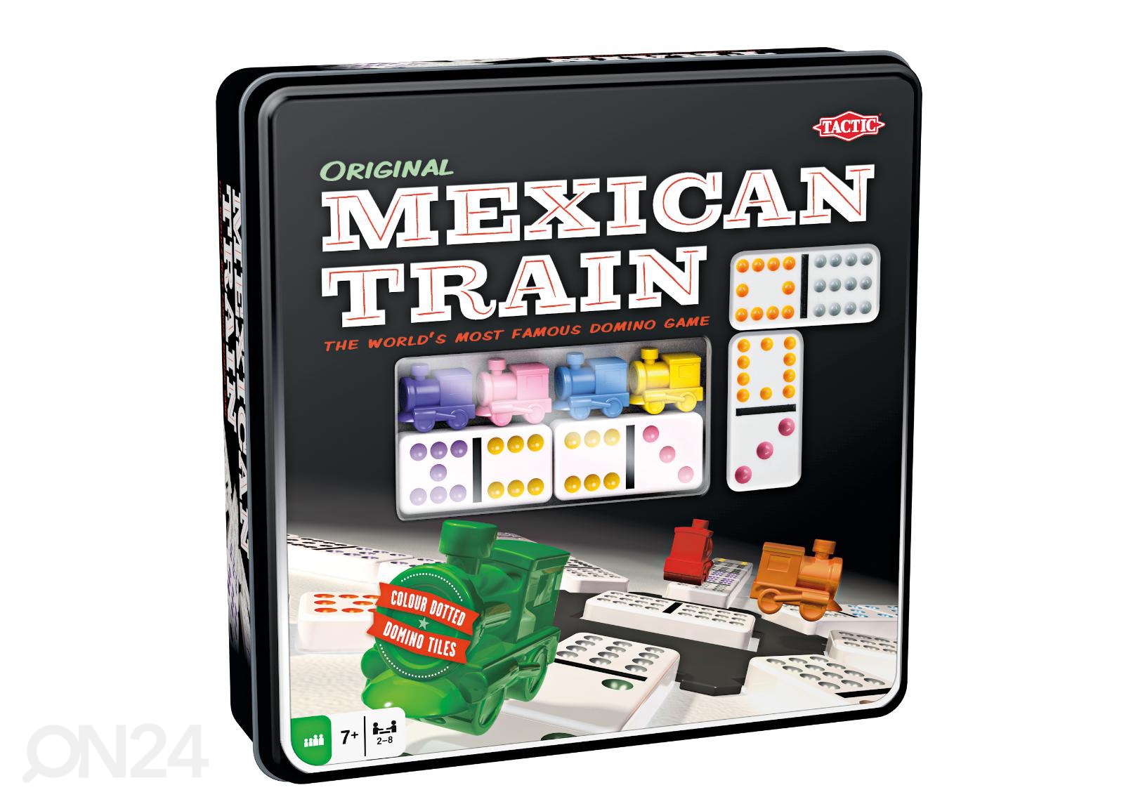 Lauamäng Mexican Train Tactic suurendatud