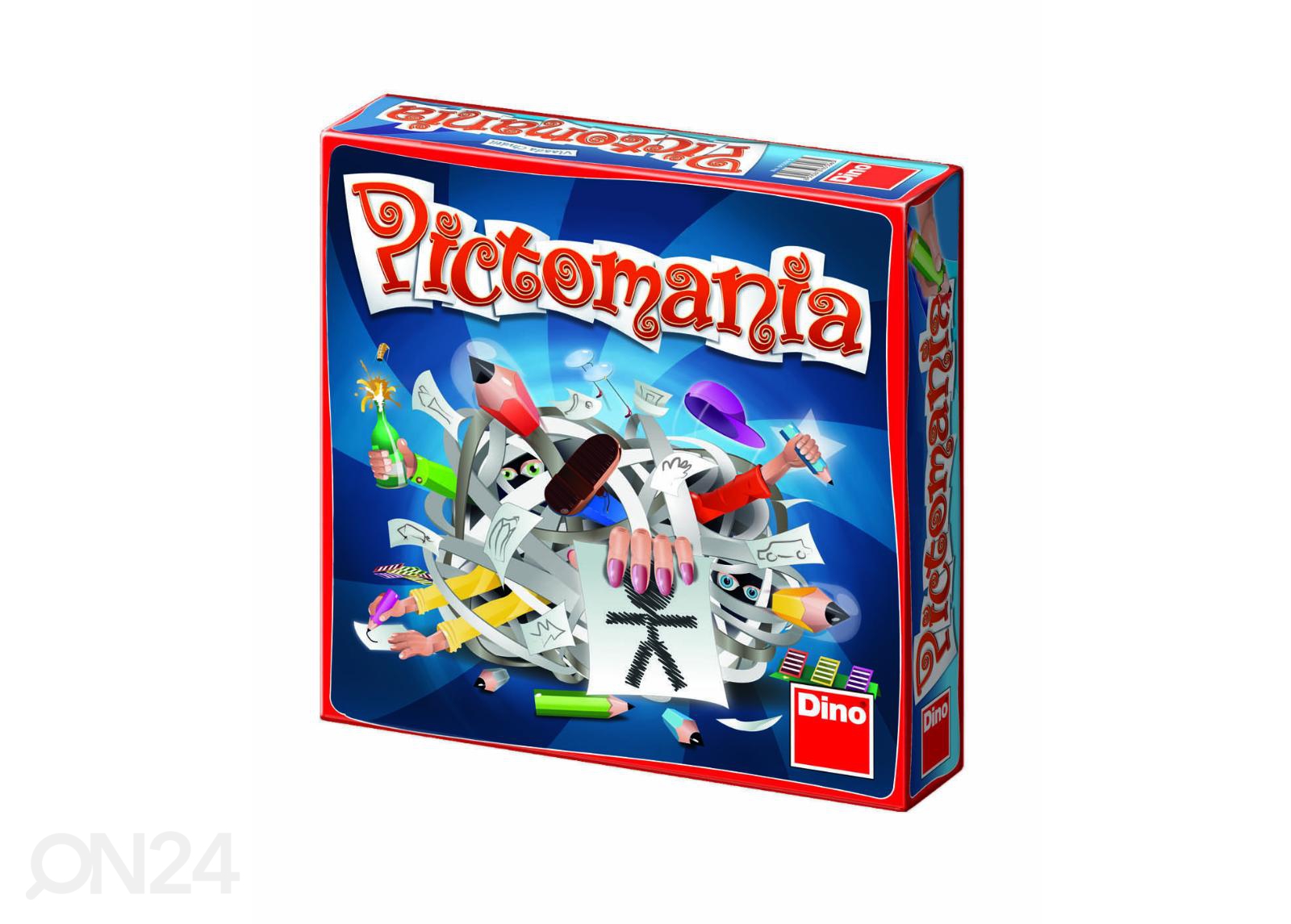 Lauamäng Pictomania Dino suurendatud