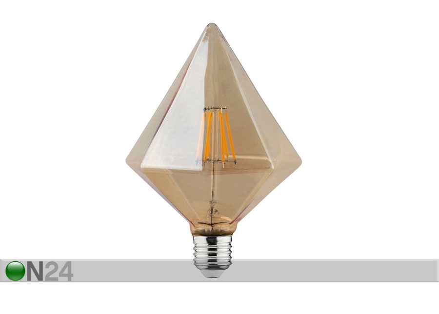 LED elektripirn Rustik Pyramid 6 W suurendatud