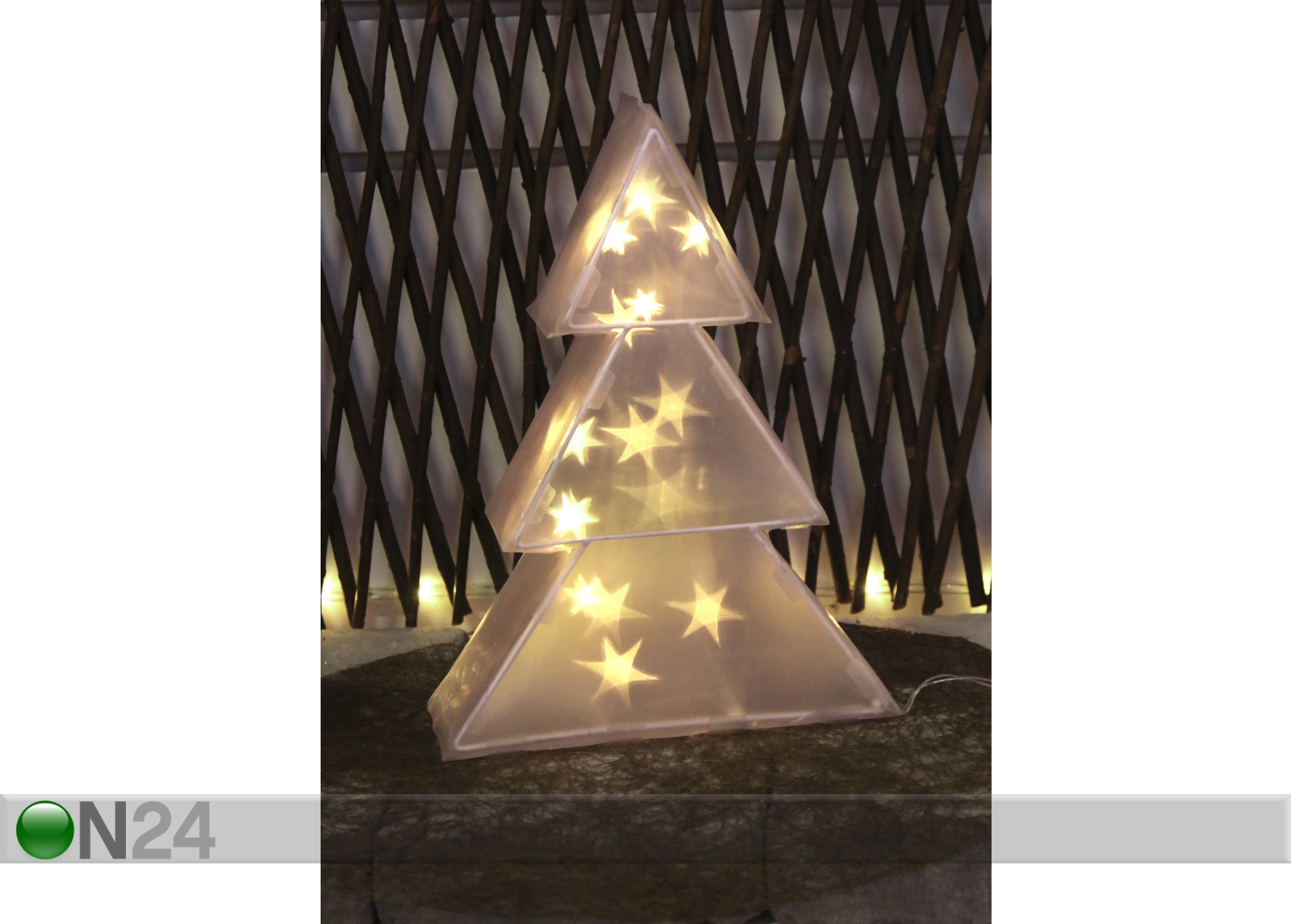 LED Jõulukaunistus Tree 3D suurendatud