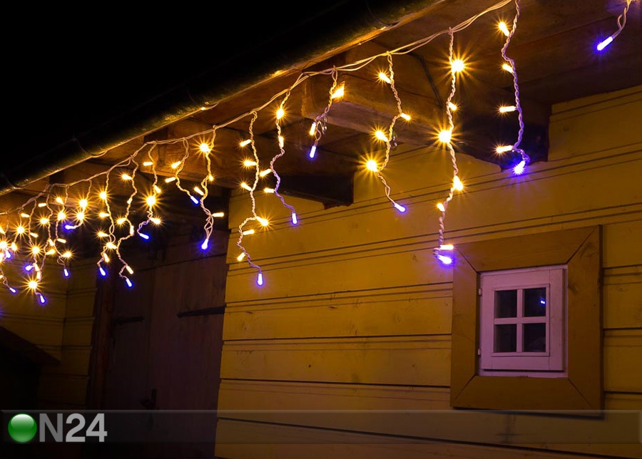 LED jõulutuled ripatsitega välikett VV 6,5 m suurendatud
