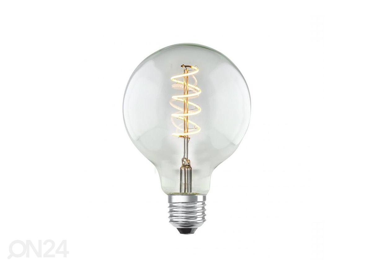 LED-pirn Spiral, E27, 4W suurendatud