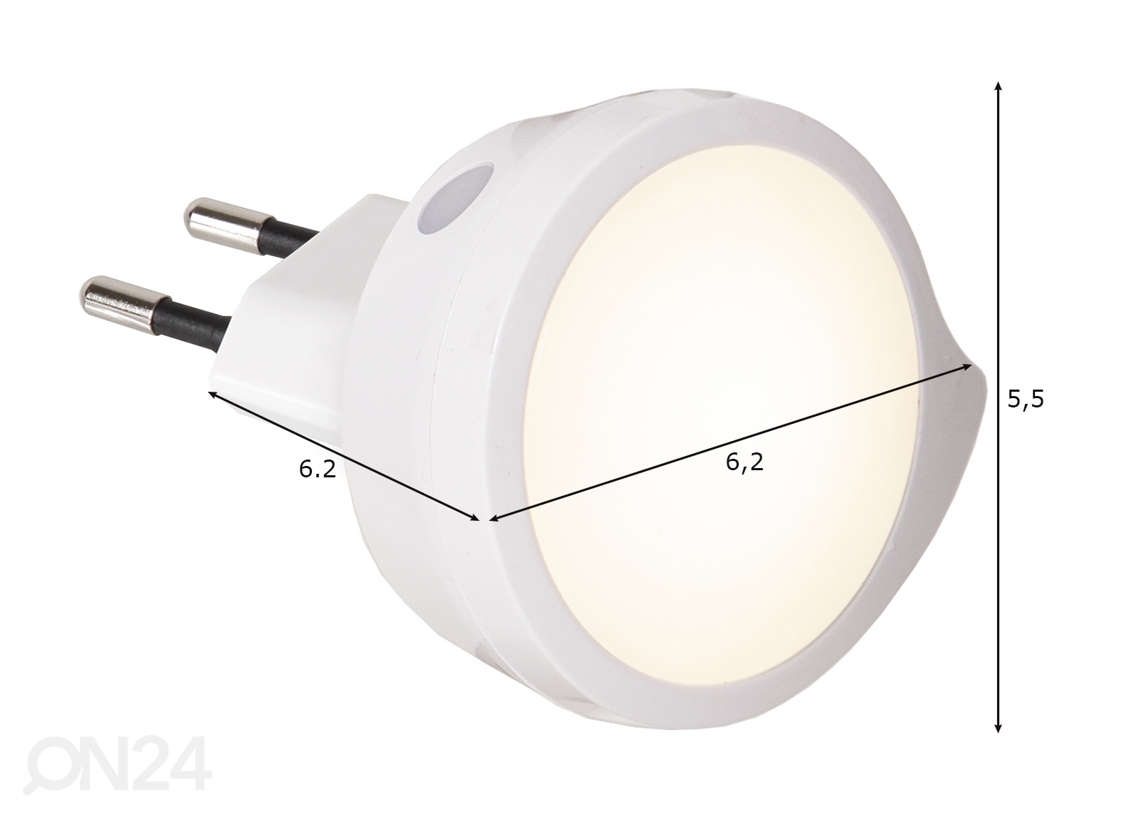LED ночник с датчиком увеличить размеры