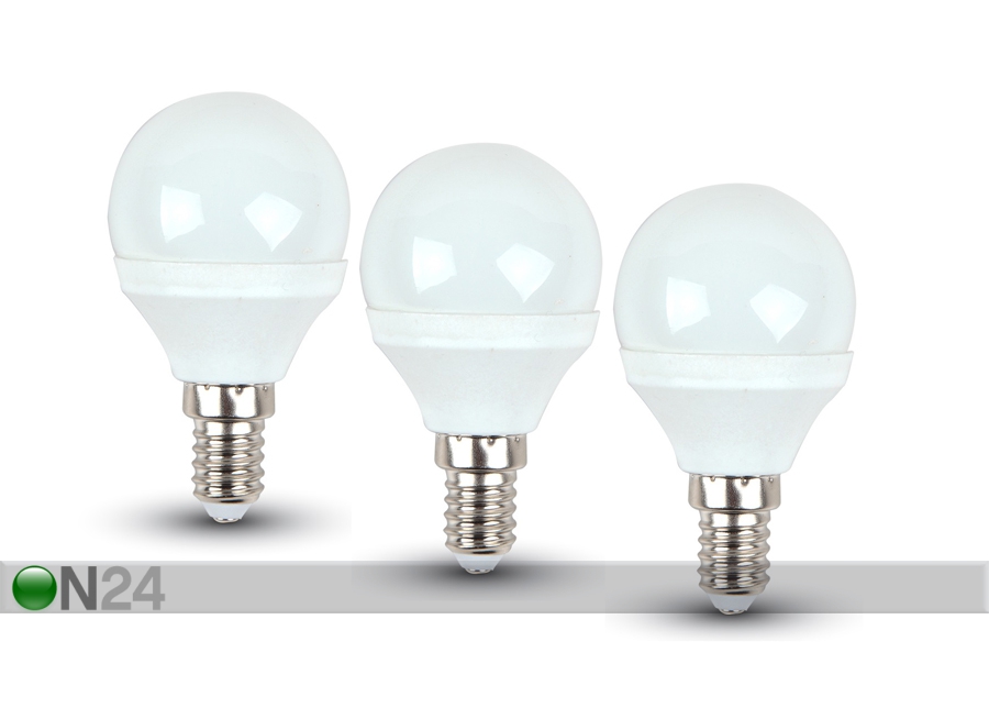 LED электрическая лампочка 6 Вт 3 шт увеличить