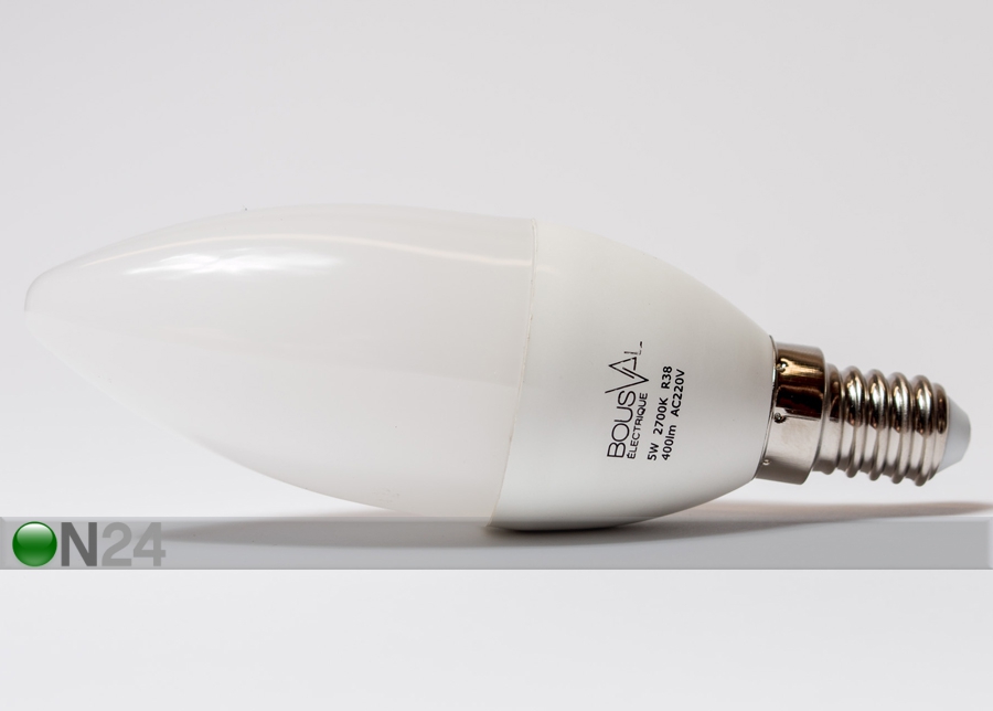 LED электрическая лампочка E14 5W увеличить
