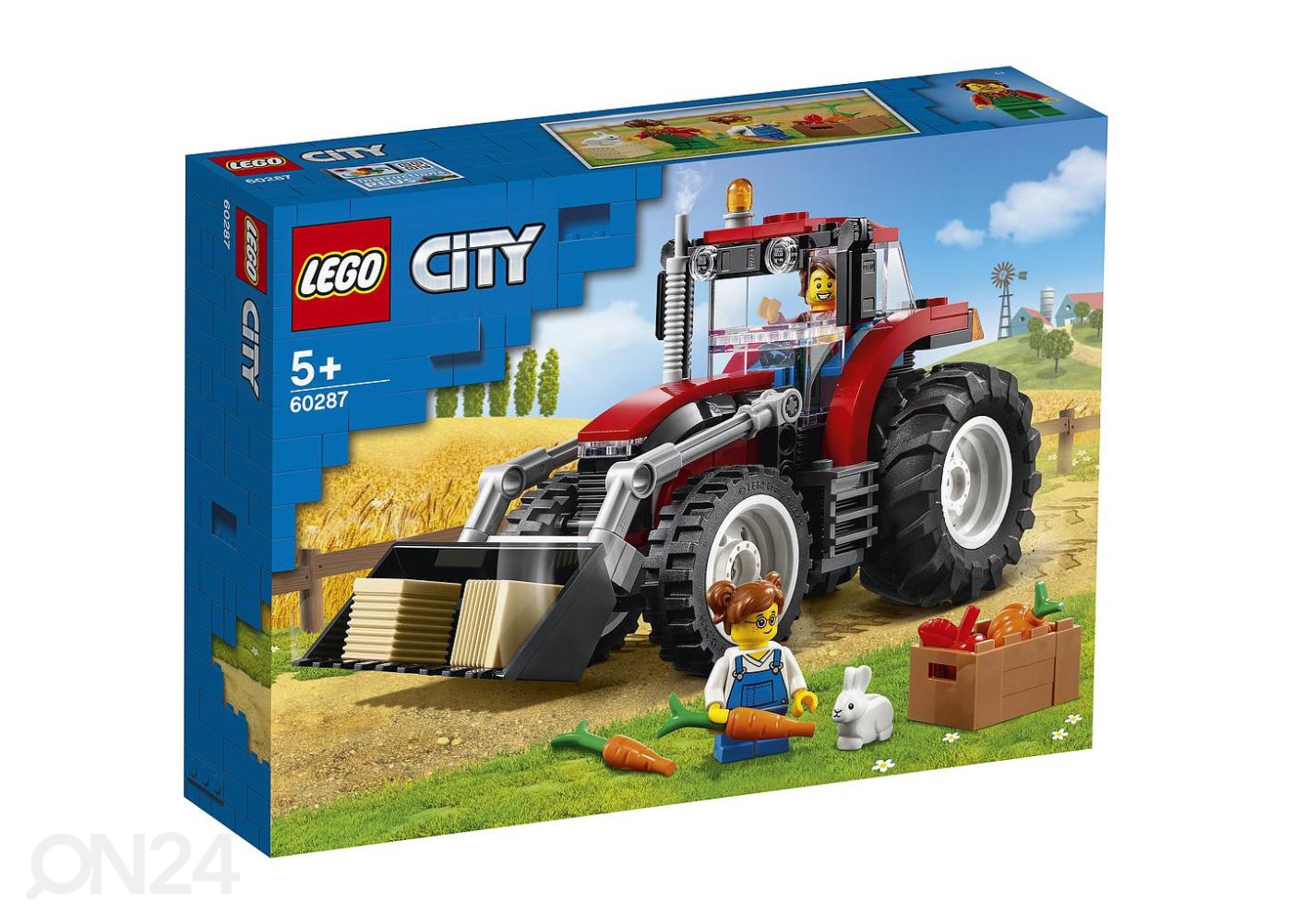 LEGO City Traktor suurendatud