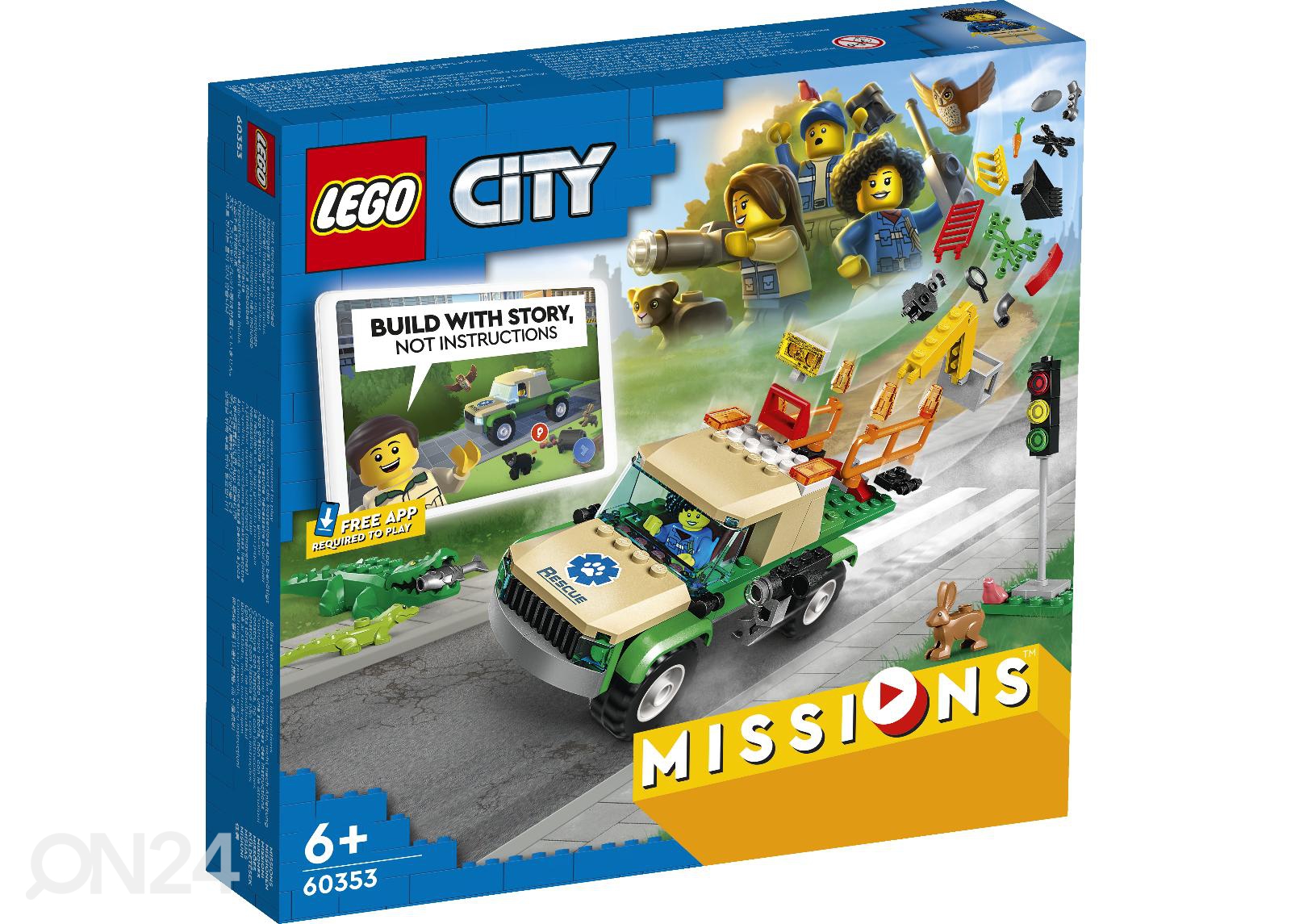 LEGO City Миссии по спасению диких животных увеличить