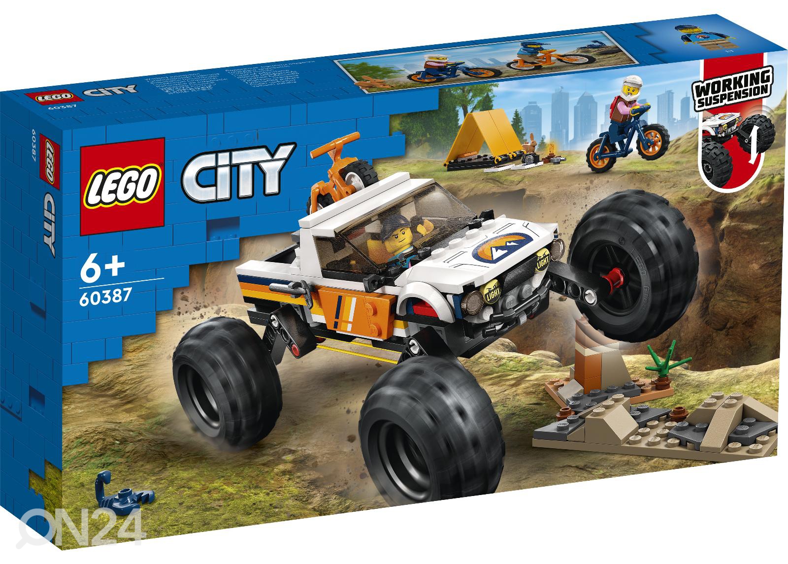 LEGO City Приключения внедорожника увеличить