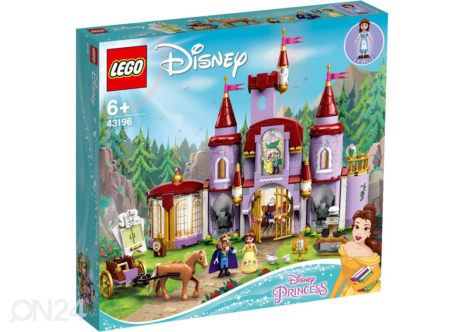 LEGO Disney Bella ja Koletise loss suurendatud