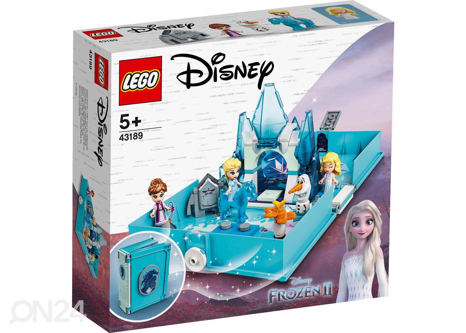 LEGO Disney Princess Elsa ja Nokki juturaamat suurendatud