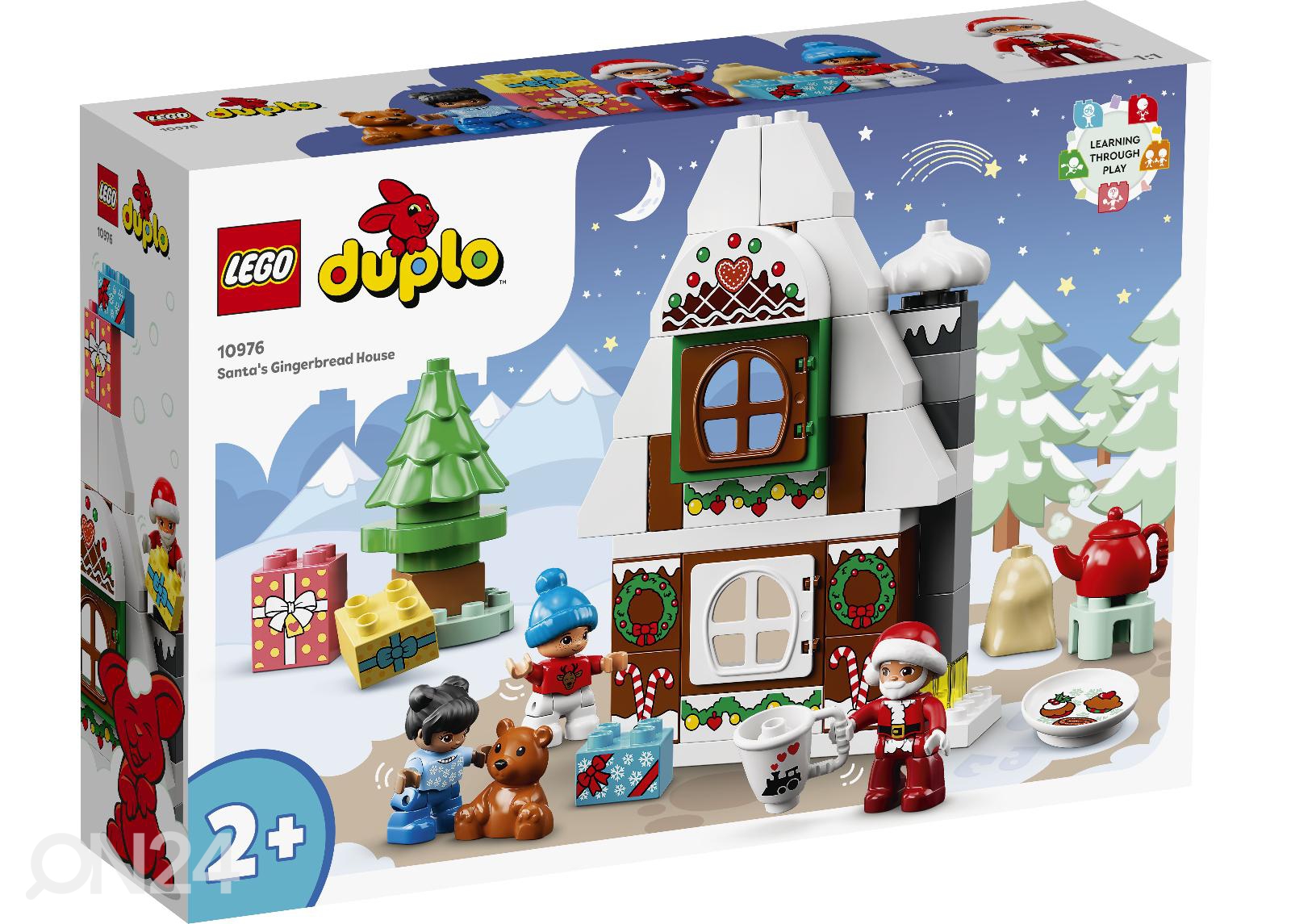 LEGO DUPLO Jõuluvana Piparkoogimaja suurendatud