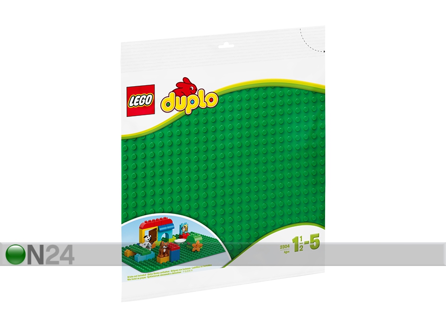 LEGO Duplo большая зелёная строительная пластина увеличить