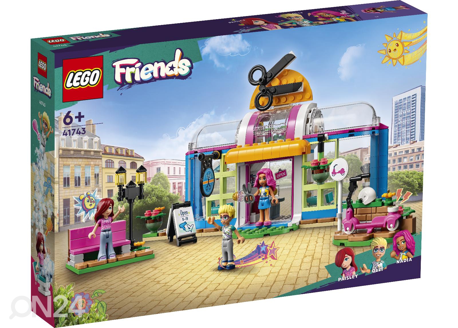 LEGO Friends Juuksurisalong suurendatud