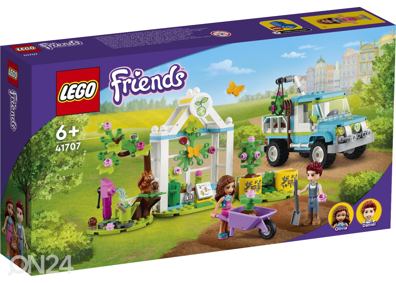 LEGO Friends Puude istutamise sõiduk suurendatud