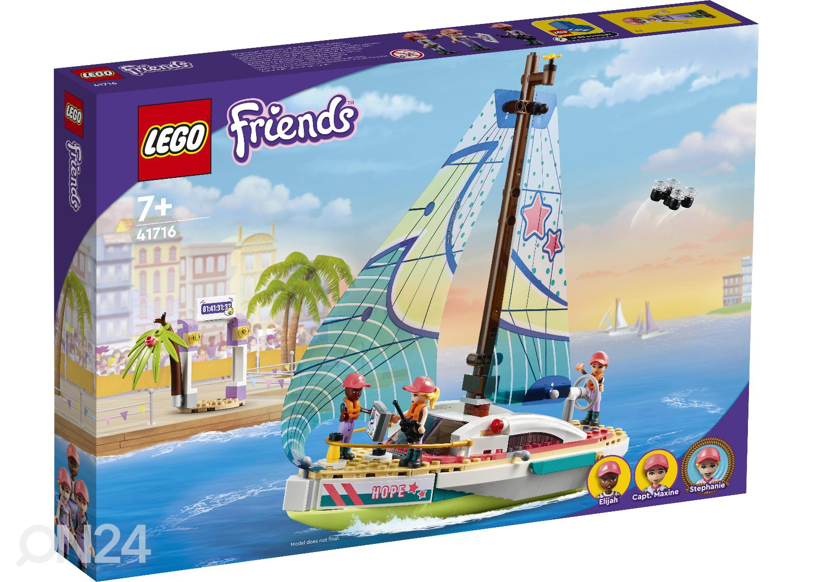 LEGO Friends Stephanie purjetamisseiklus suurendatud