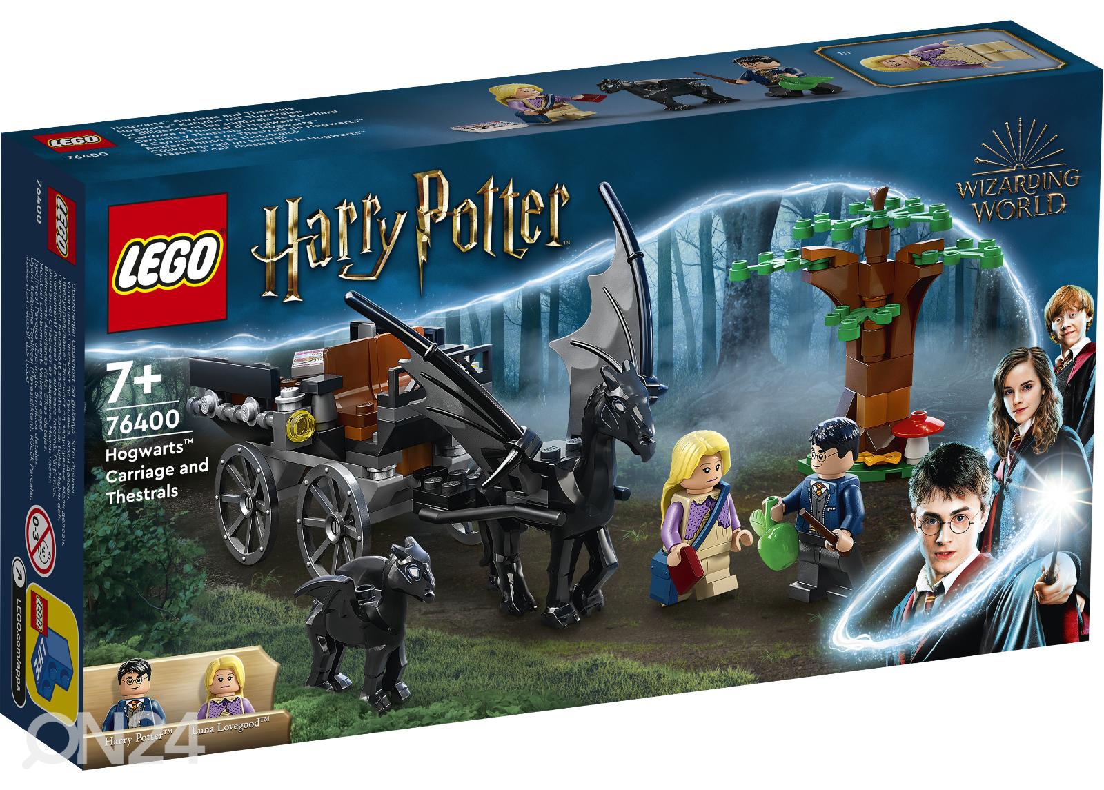 LEGO Harry Potter картеа Хогвартса и фестралы увеличить