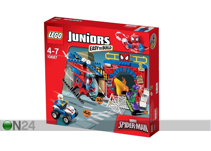 LEGO Juniors Укрытие Человека паука увеличить
