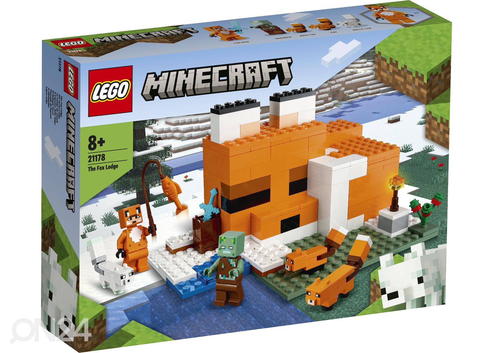 LEGO Minecraft Дом Лисы RO-455425 - ON24.ee Мебель и интерьер