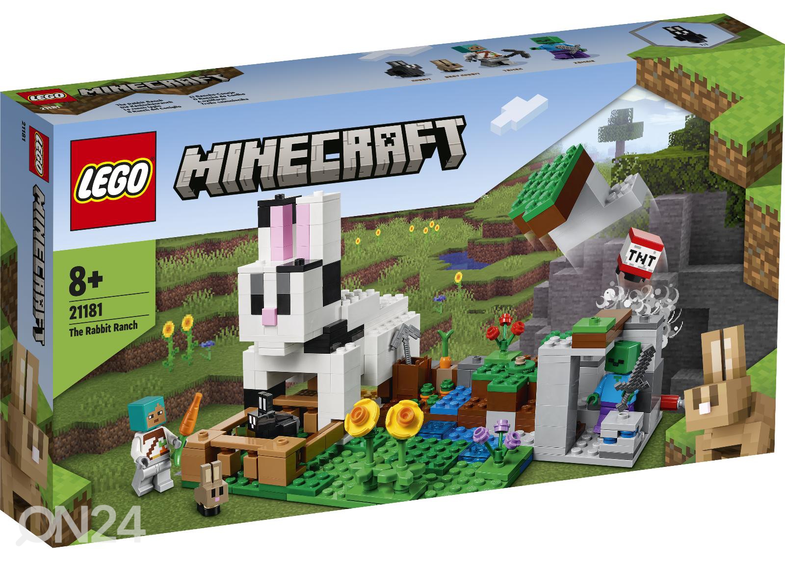 LEGO Minecraft Ферма кроликов увеличить