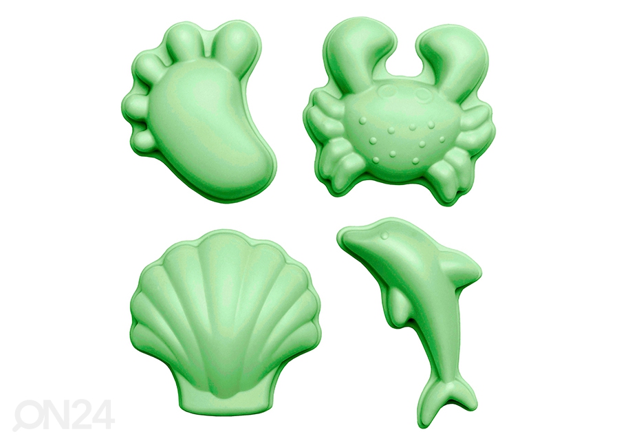 Liivavormid Scrunch, roheline suurendatud