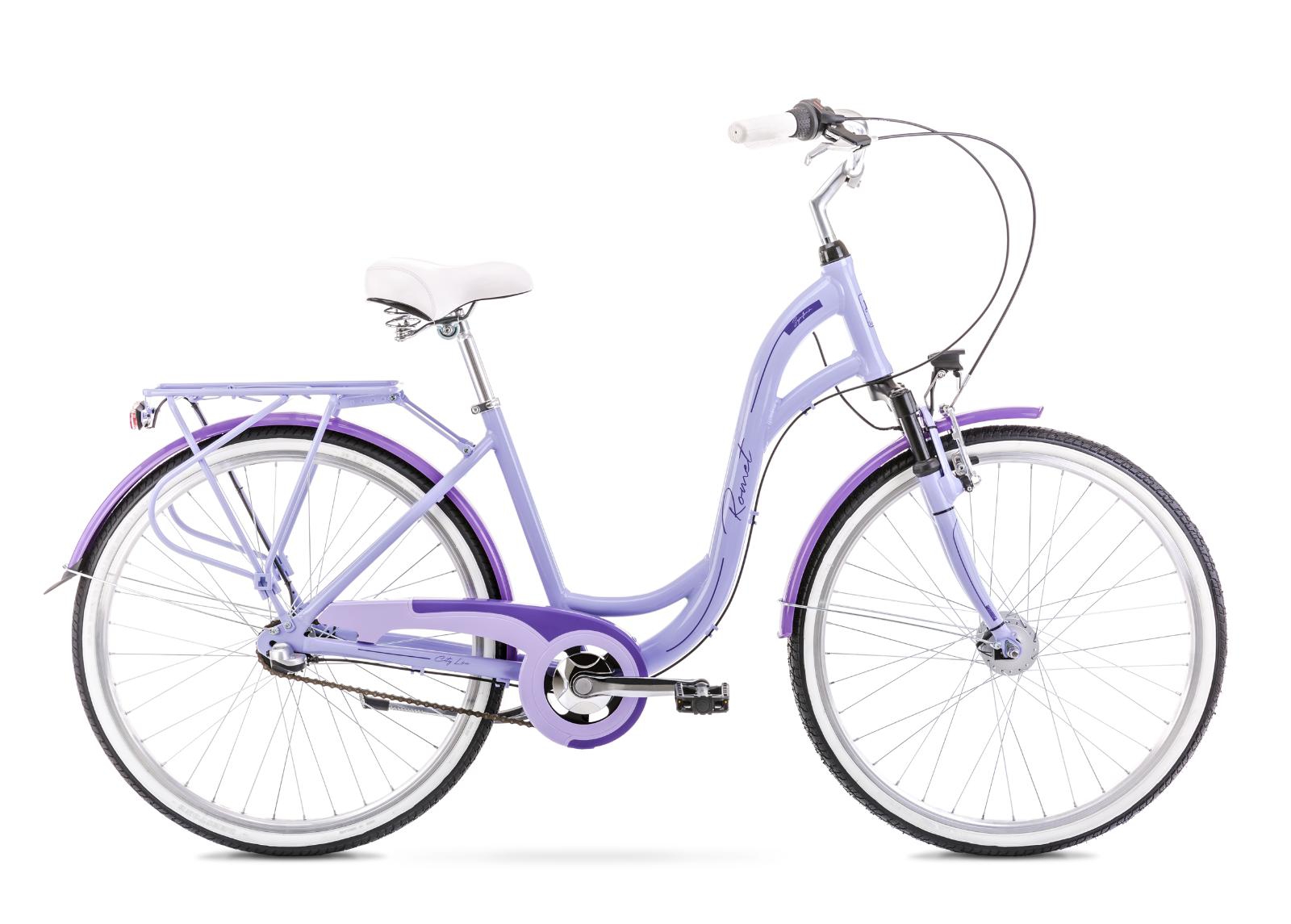 Linnajalgratas naistele 17 M SYMFONIA 2 violetne suurendatud