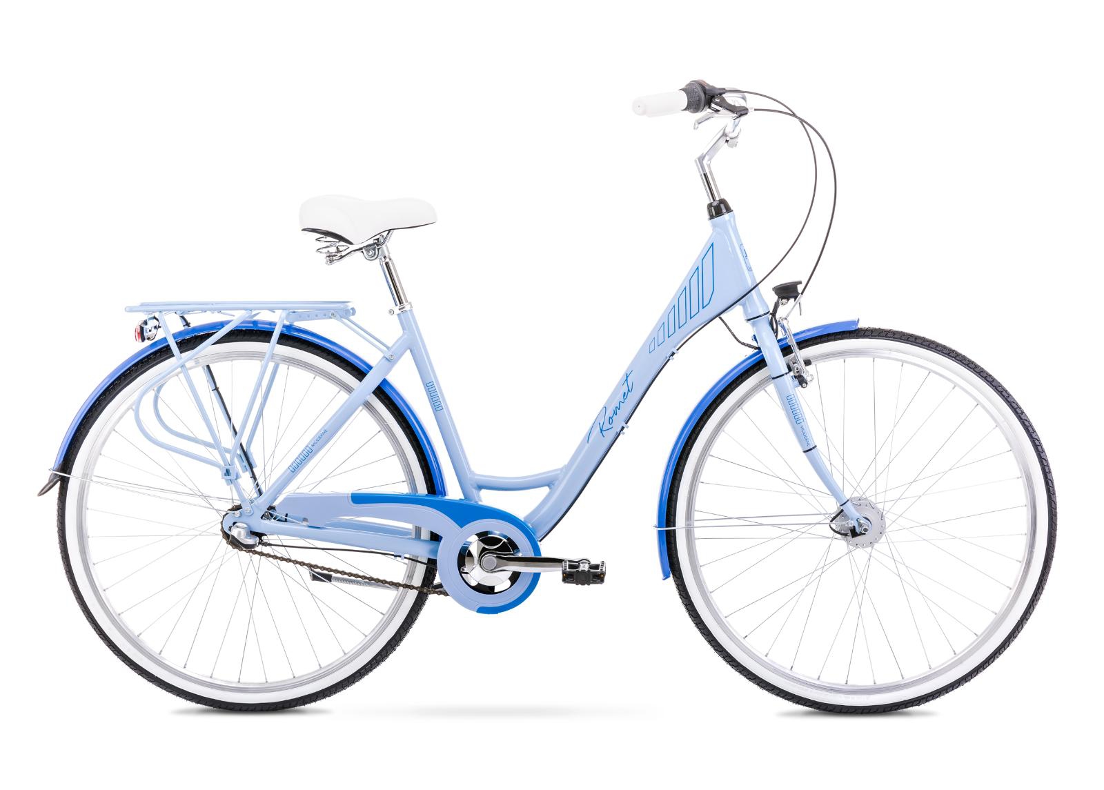 Linnajalgratas naistele 19 L MODERNE 3 sinine suurendatud