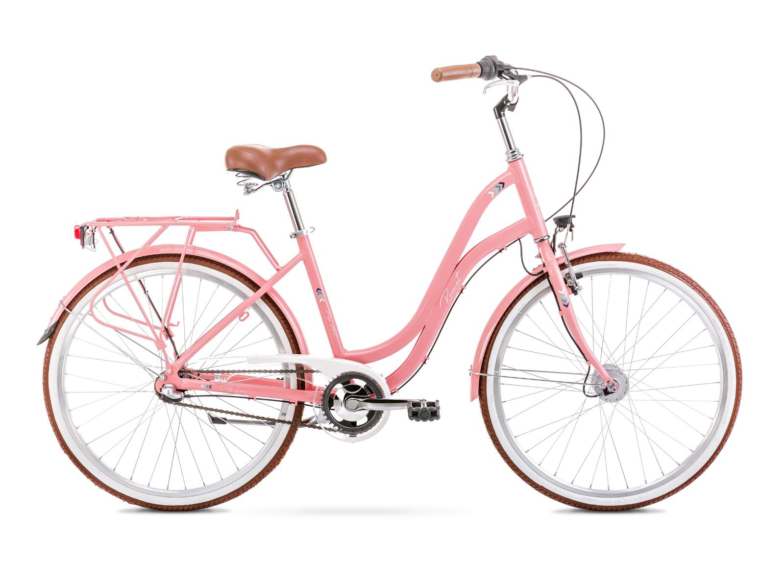Linnajalgratas naistele 19 L POP ART 26 roosa suurendatud