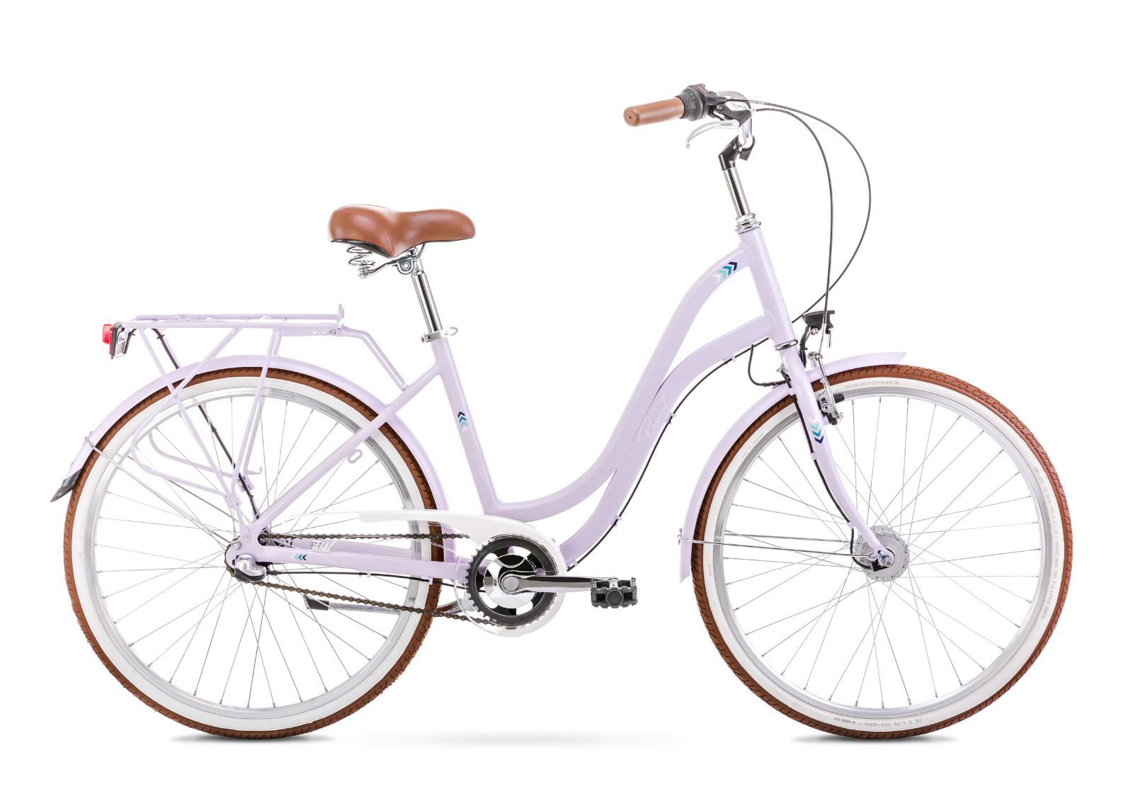 Linnajalgratas naistele 19 L POP ART 26 violetne suurendatud