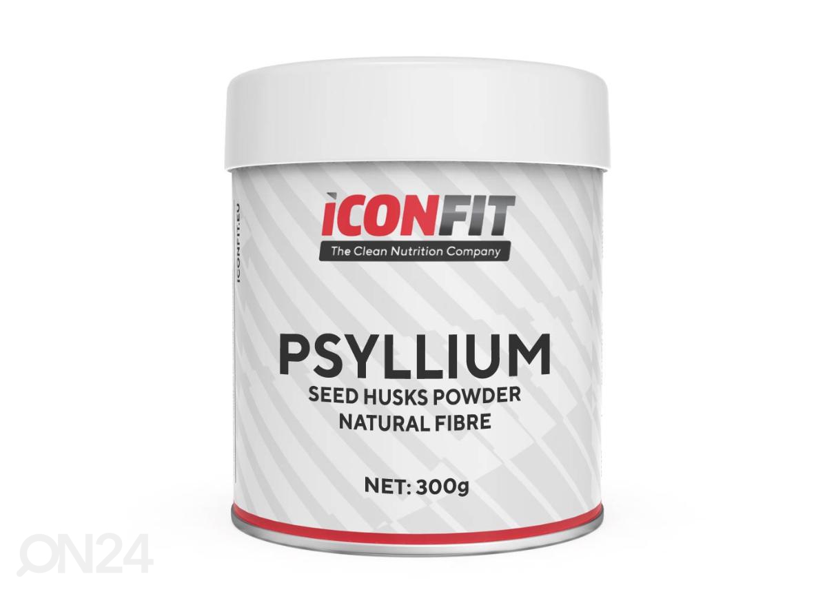 Looduslik kiudaine Psyllium 300 g Iconfit suurendatud