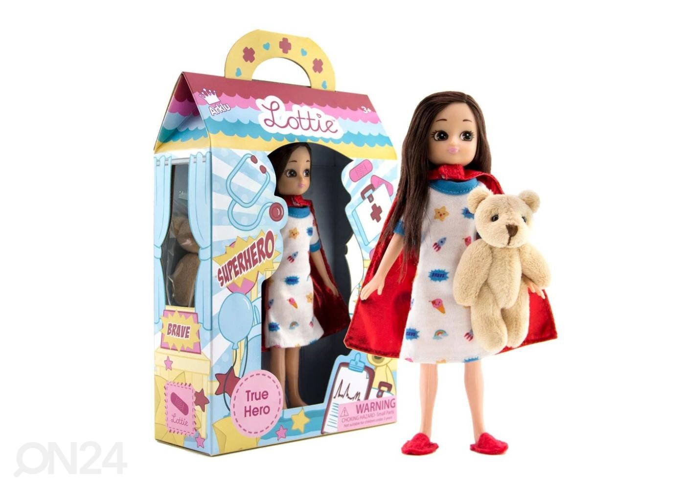 Lottie nukk Hospital Doll | True Hero suurendatud