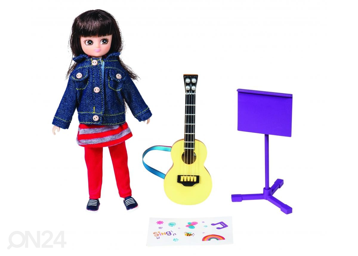 Lottie кукла Музыкант с гитарой увеличить