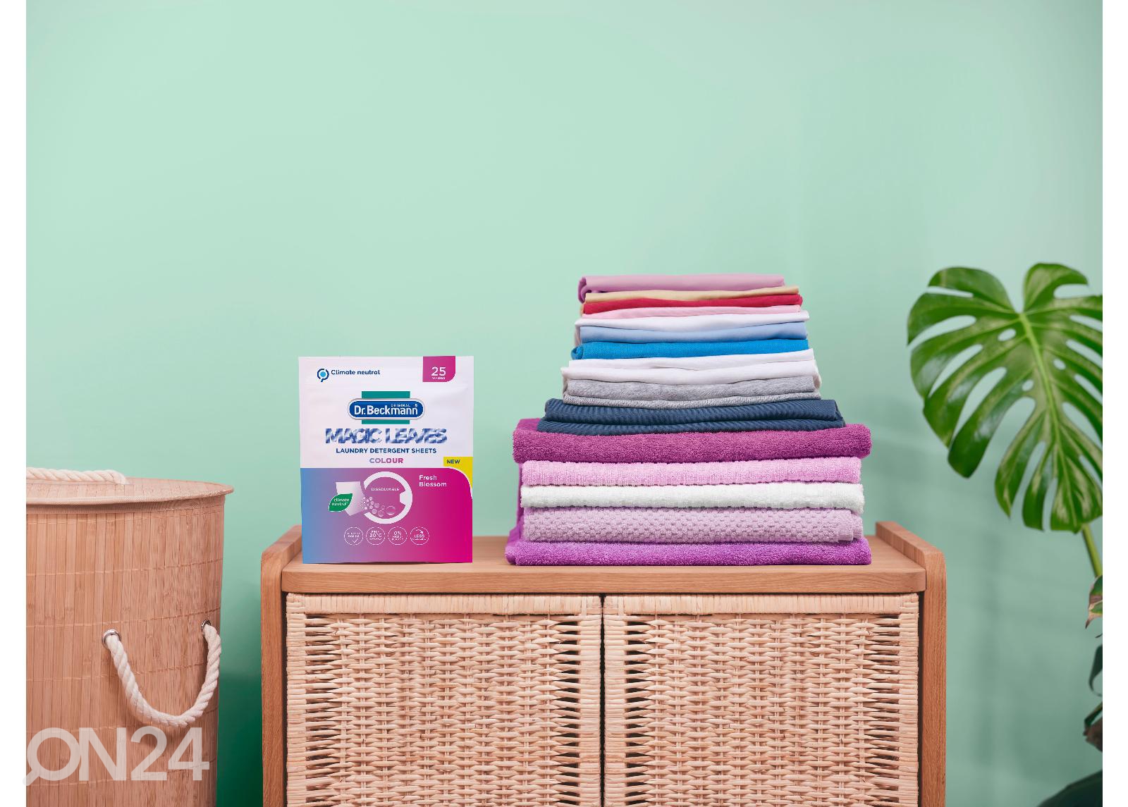 Dr. Beckmann Magic Leaves Laundry Detergent Sheets Color