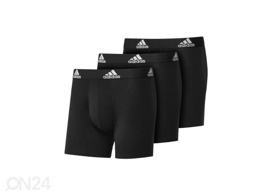 Meeste aluspüksid Adidas Bos Briefs 3-pakk suurendatud