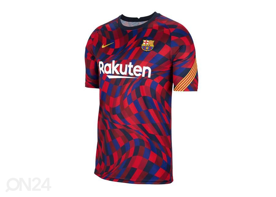 Meeste jalgpallisärk Nike FC Barcelona Pre-Match 20/21 M CD5812-658 suurendatud