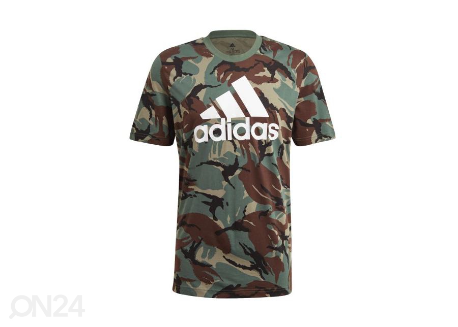Meeste vabaajasärk Adidas Essentials Camouflage suurendatud