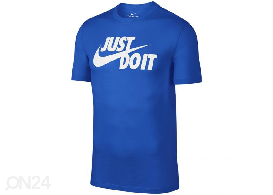 Meeste vabaajasärk Nike Tee Just Do It Swoosh suurendatud