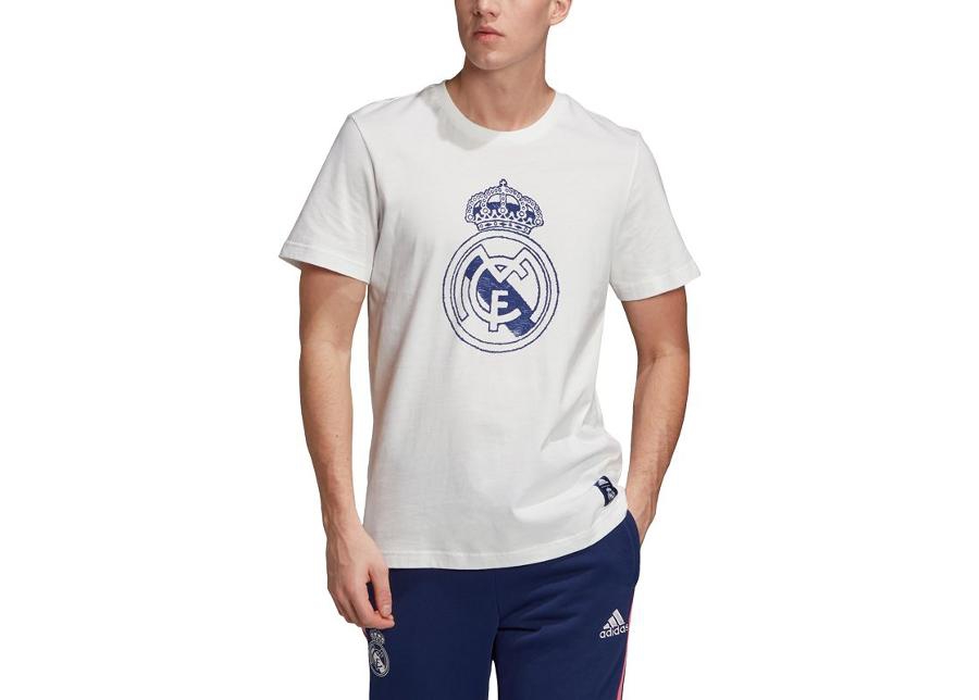 Miesten vapaa-ajanpaita Adidas Real Madrid DNA Graphic M GH9987 SP-294440 -   Urheilu