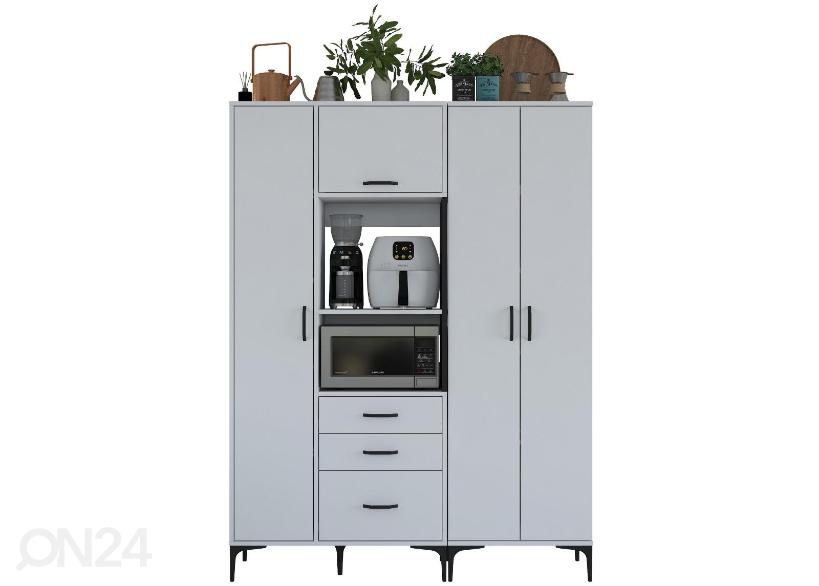 Miniköök / köögikapp Yes 150 cm suurendatud