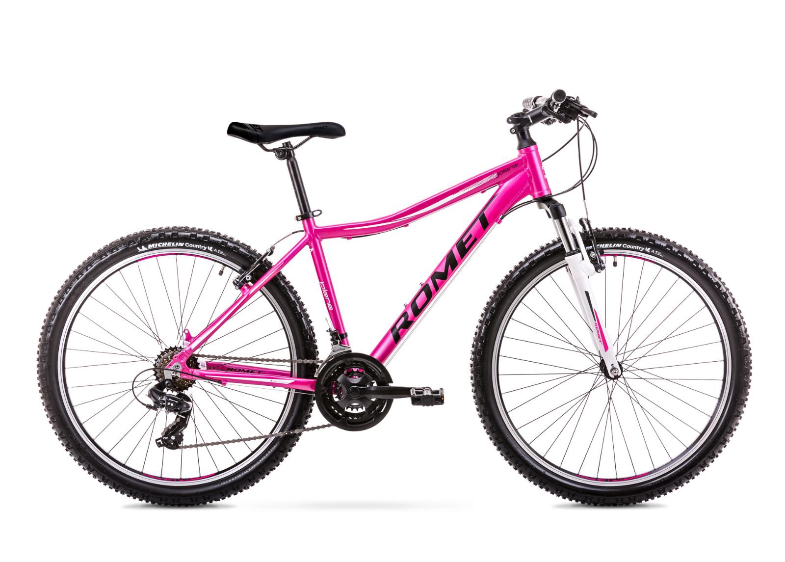 Naiste mägijalgratas 17 M Rower ROMET JOLENE 6.1 roosa suurendatud