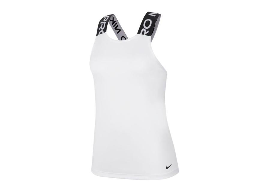 Naiste treeningpluus Nike Pro Dry Elastika W CJ4089-100 suurendatud