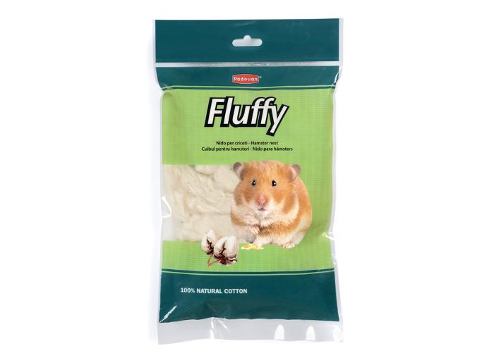 Näriliste pesamaterjal fluffy 30 g suurendatud