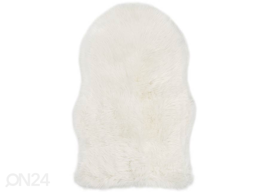 Narma Vegan Fur plüüsvaip Dolly ivory 60x90 cm suurendatud