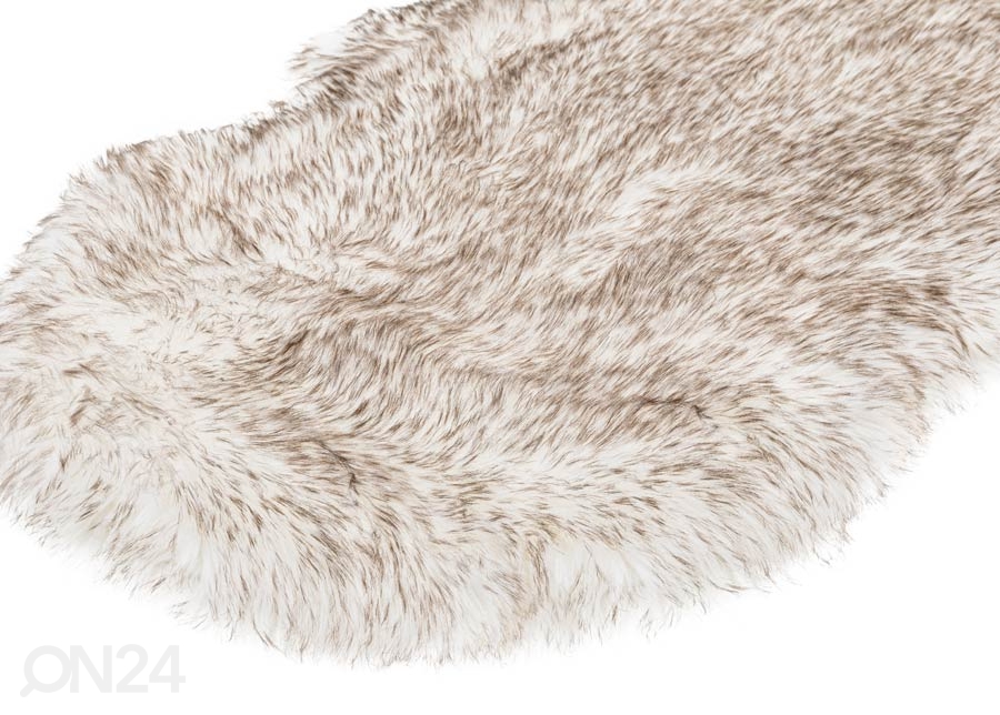 Narma Vegan Fur plüüsvaip Dolly linen tip 60x90 cm suurendatud